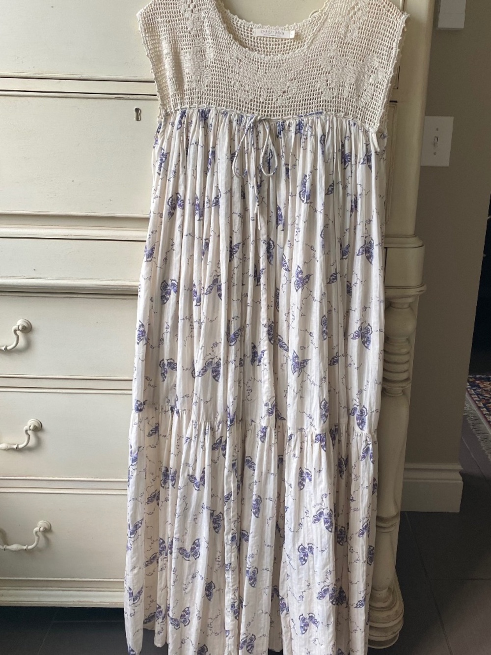 Marisol Dress Gossamer Butterfly (S) Christy Dawn